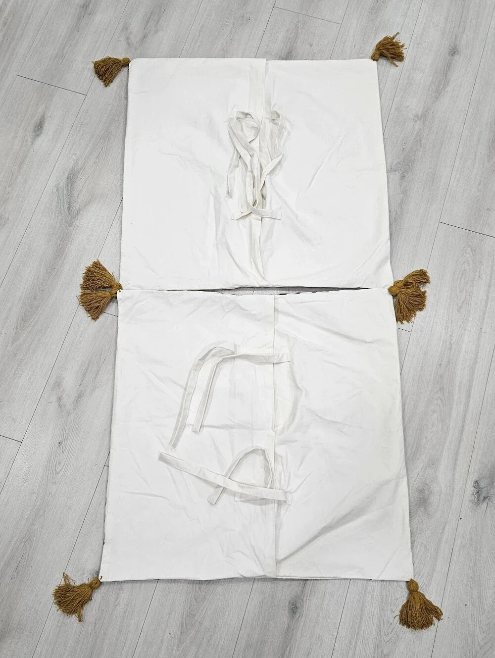 CQC LA Ascension Moon Lunar Pillow Shams Fringe 26